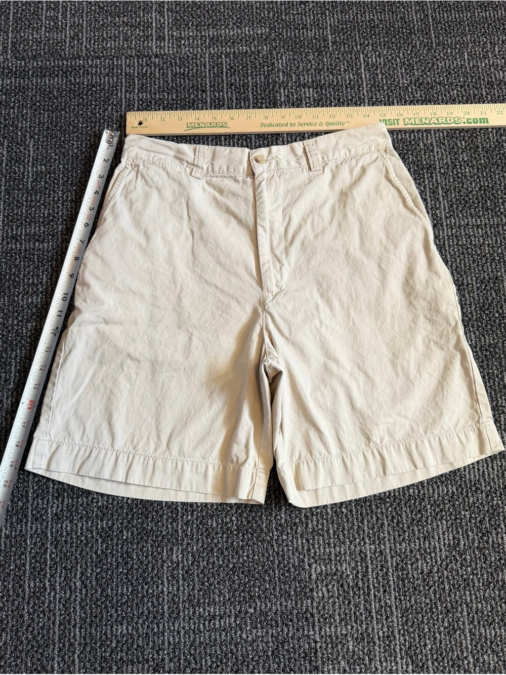 Polo Ralph Lauren Chino Shorts Men 32 Khaki Cotton Outdoors Golf